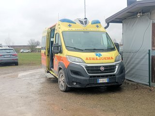 Ambulanza a gualtieri